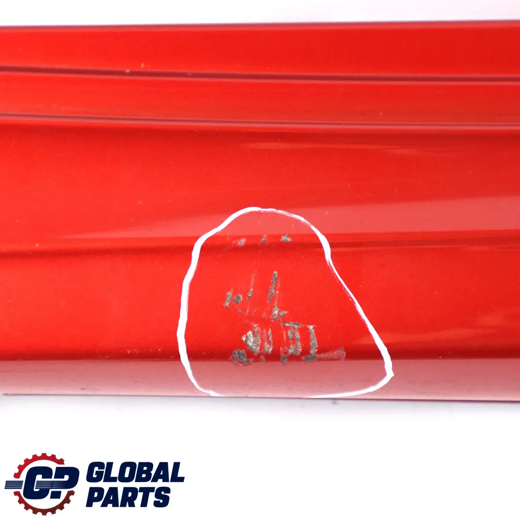 BMW 1 E81 E82 E88 M Sport Sill Strip Side Skirt Left N/S Sedonarot Red Metallic