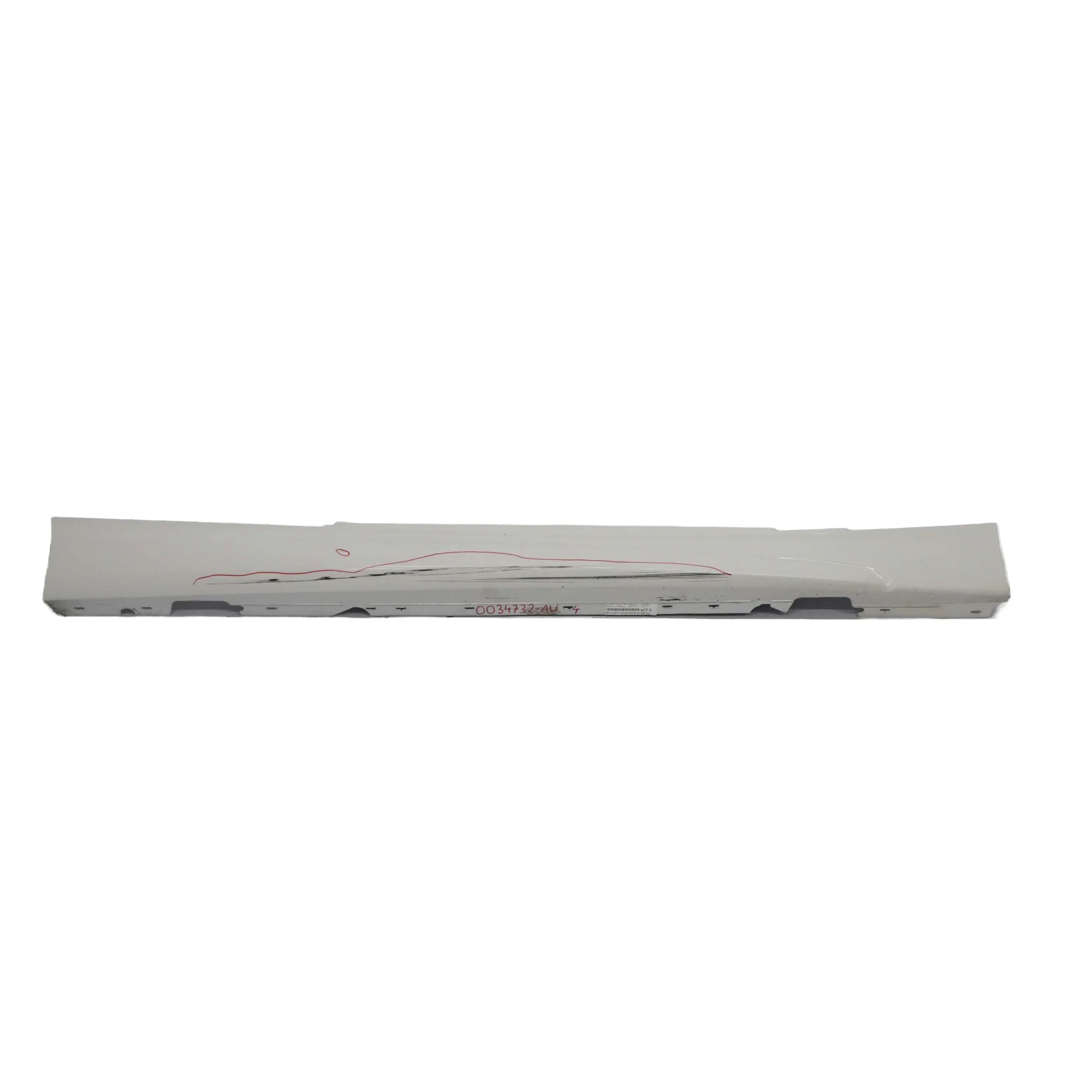 Side Skirt BMW E81 E82 E88 M Sport Sill Strip Right O/S Alpinweiss White 3 - 300