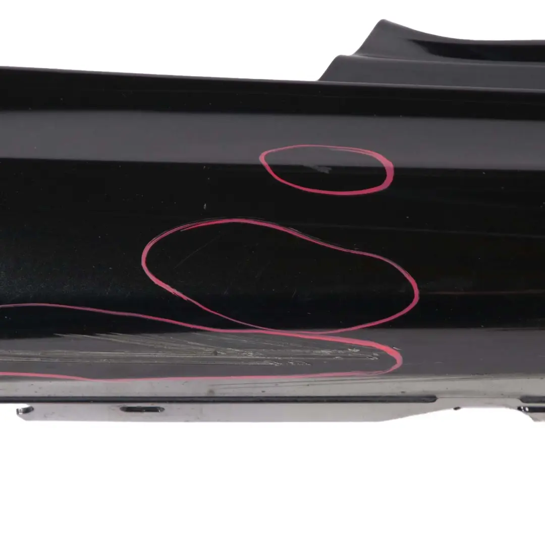 BMW E81 E82 E88 M Sport Sill Strip Skirt Right O/S Black Sapphire Metallic - 475