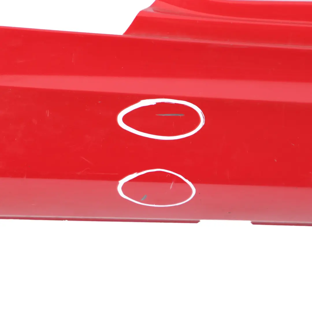 BMW E81 E82 E88 M Sport Sill Strip Skirt Right O/S Karmesinrot Red - A61