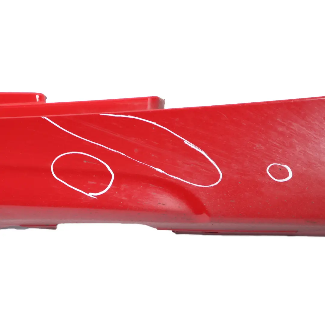 BMW E81 E82 E88 M Sport Sill Strip Skirt Right O/S Karmesinrot Red - A61