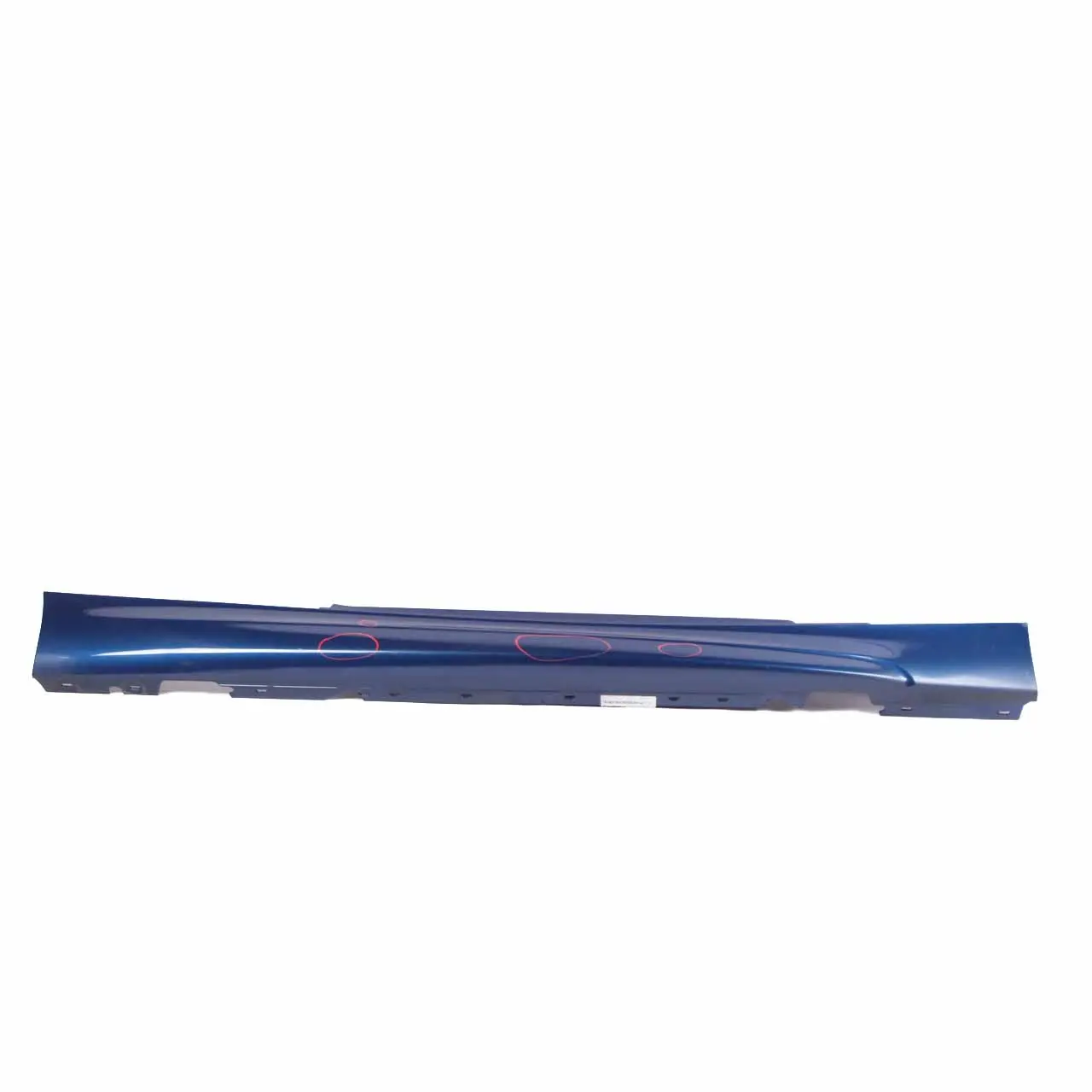 BMW 1 E81 E82 E88 7 M Sport Sill Strip Skirt Right O/S Le Mans Blau - 381