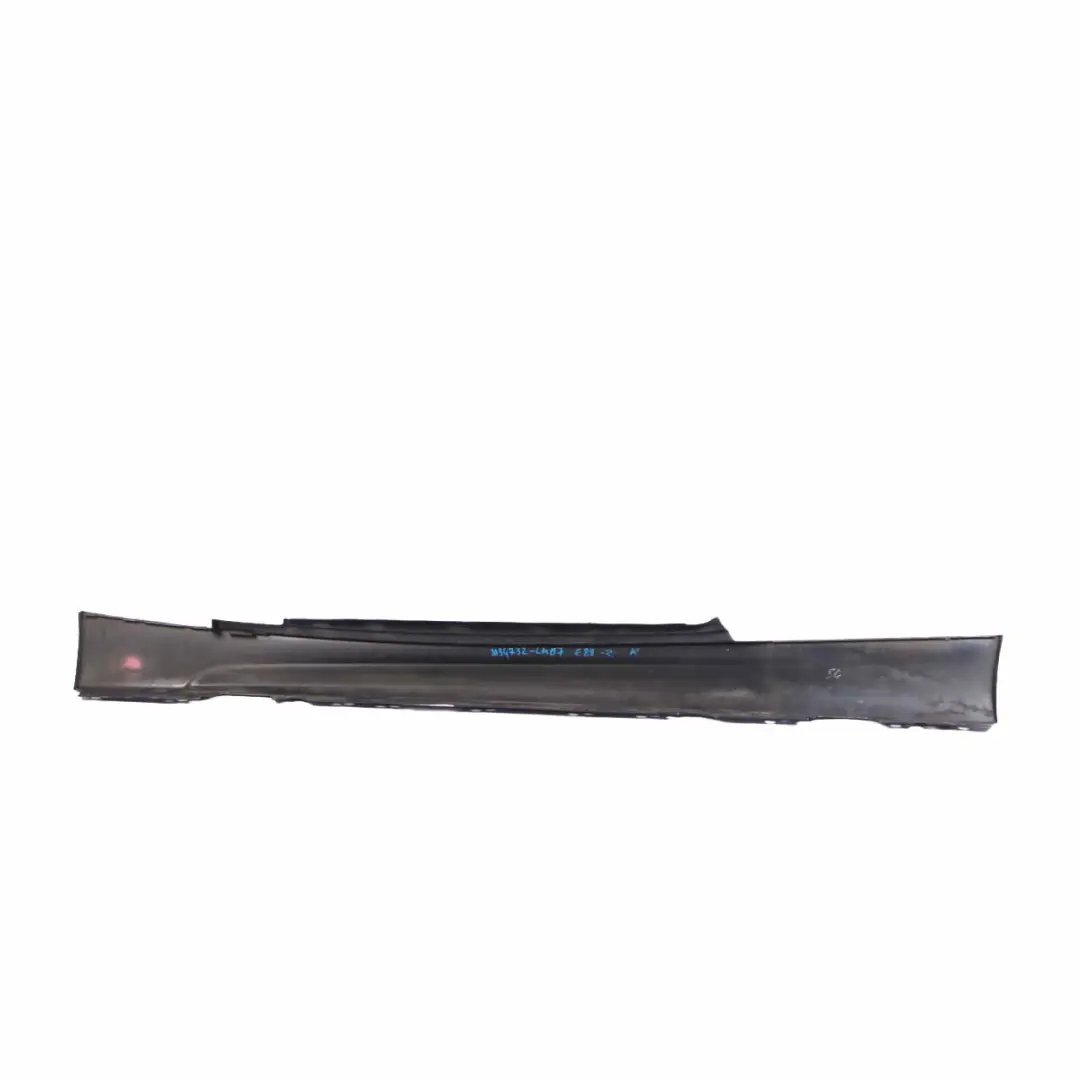 BMW 1 E81 E82 E88 7 M Sport Sill Strip Skirt Right O/S Le Mans Blau - 381