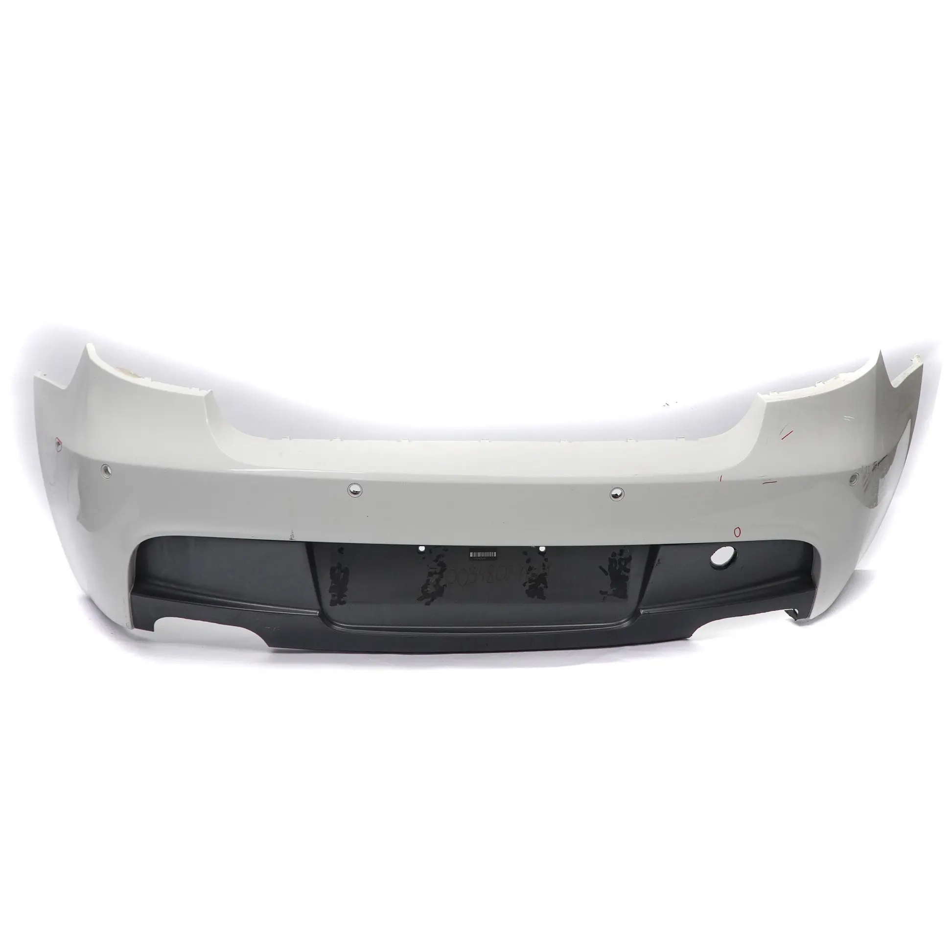 BMW E81 E87 LCI Rear Bumper M Sport Trim Panel PDC Alpinweiss White - 300