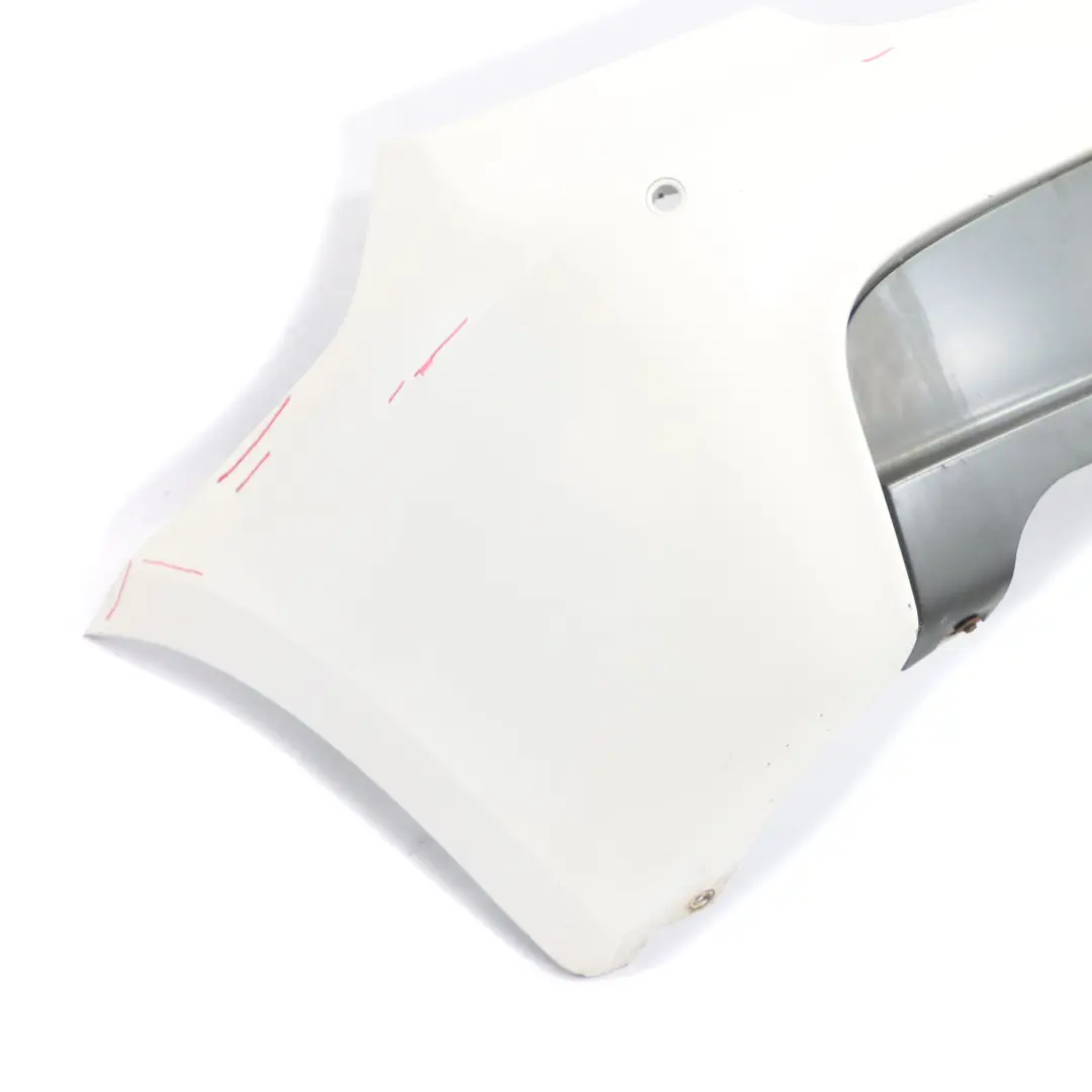 BMW E81 E87 LCI M Sport Rear Bumper Trim Panel PDC Alpinweiss White - 300