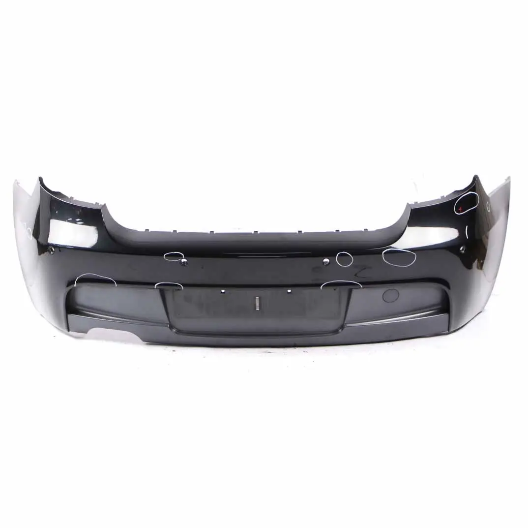 BMW E81 E87 LCI M Sport Rear Bumper Trim Panel Black Sapphire Metallic - 475