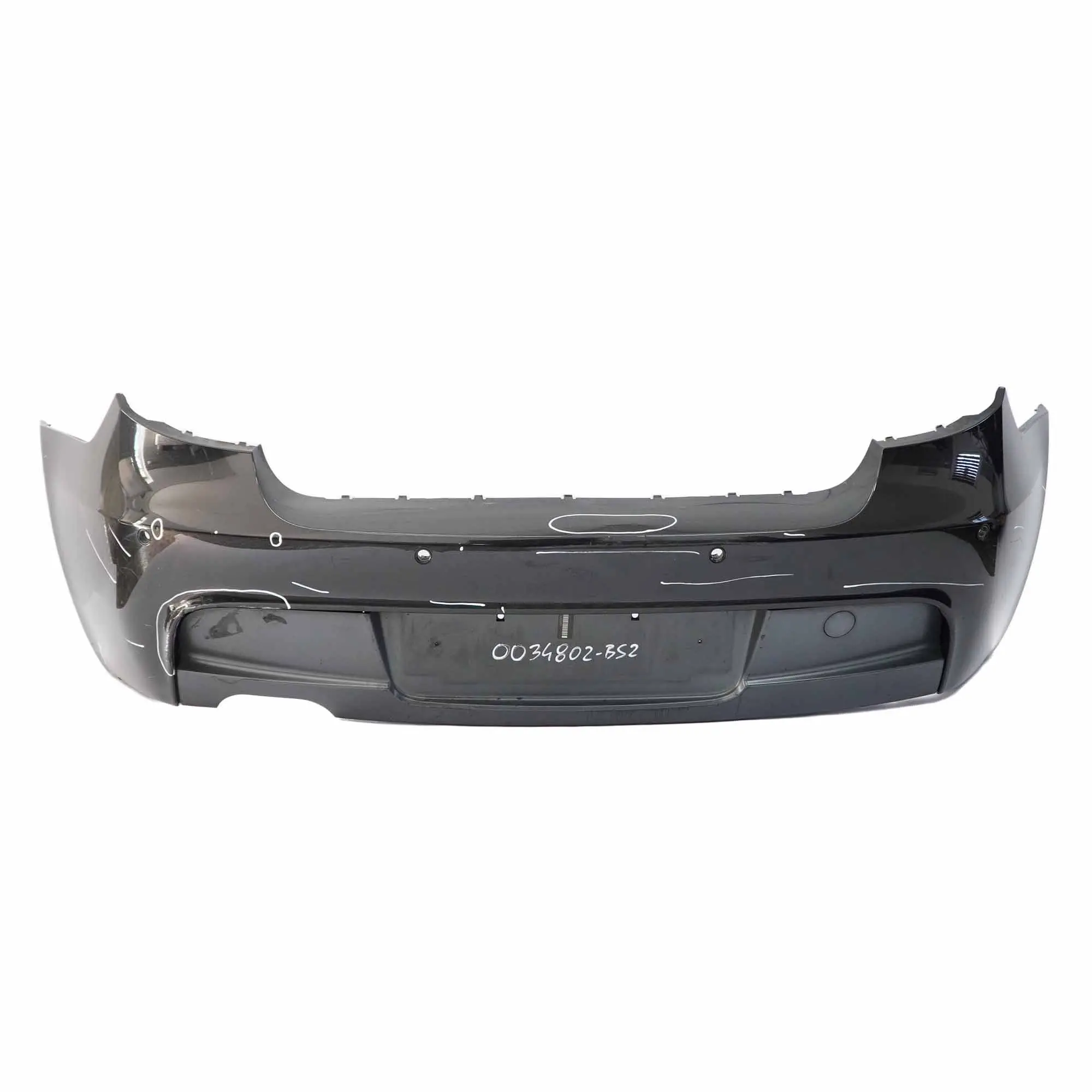 BMW E81 E87 LCI M Sport Rear Bumper Trim Panel Black Sapphire - 475