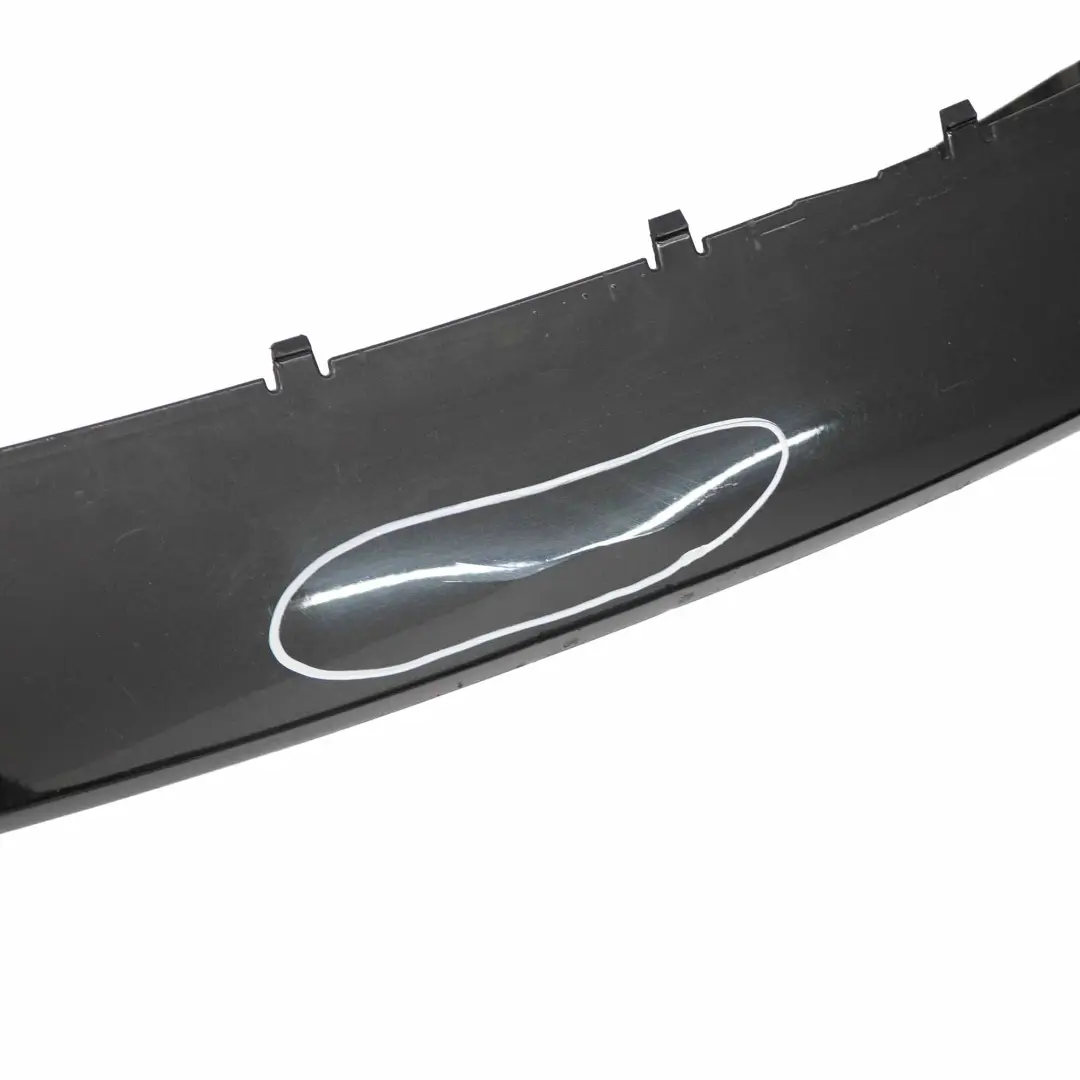 BMW E81 E87 LCI M Sport Rear Bumper Trim Panel Black Sapphire - 475