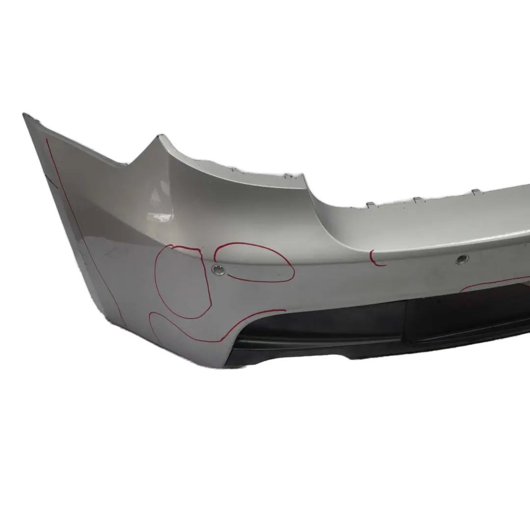 BMW 1 E81 E87 LCI 1 M Sport Rear Bumper Trim Panel PDC Titan Silver - 354