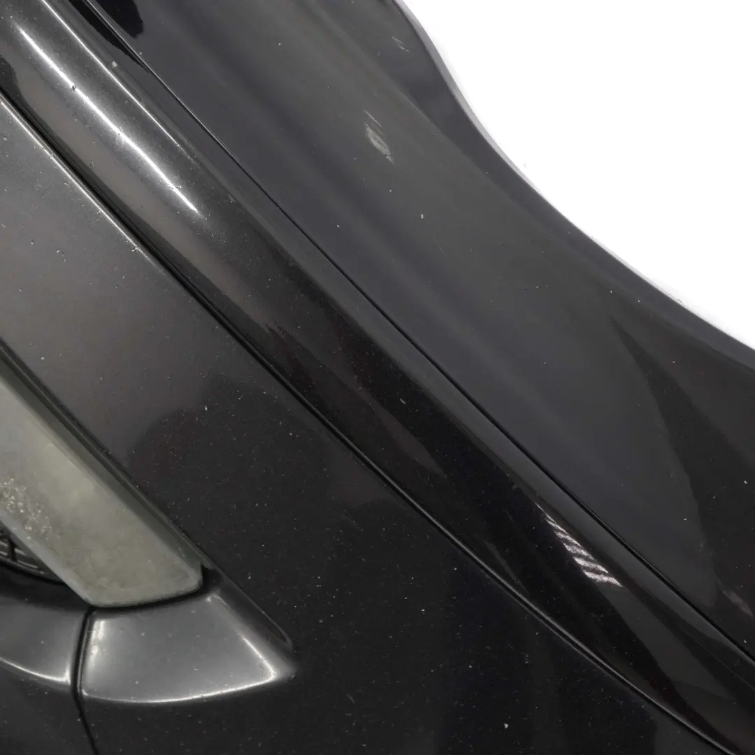 £BMW 1 E81 E87 LCI 5 Front Bumper Trim PDC Black Sapphire Metallic - 475