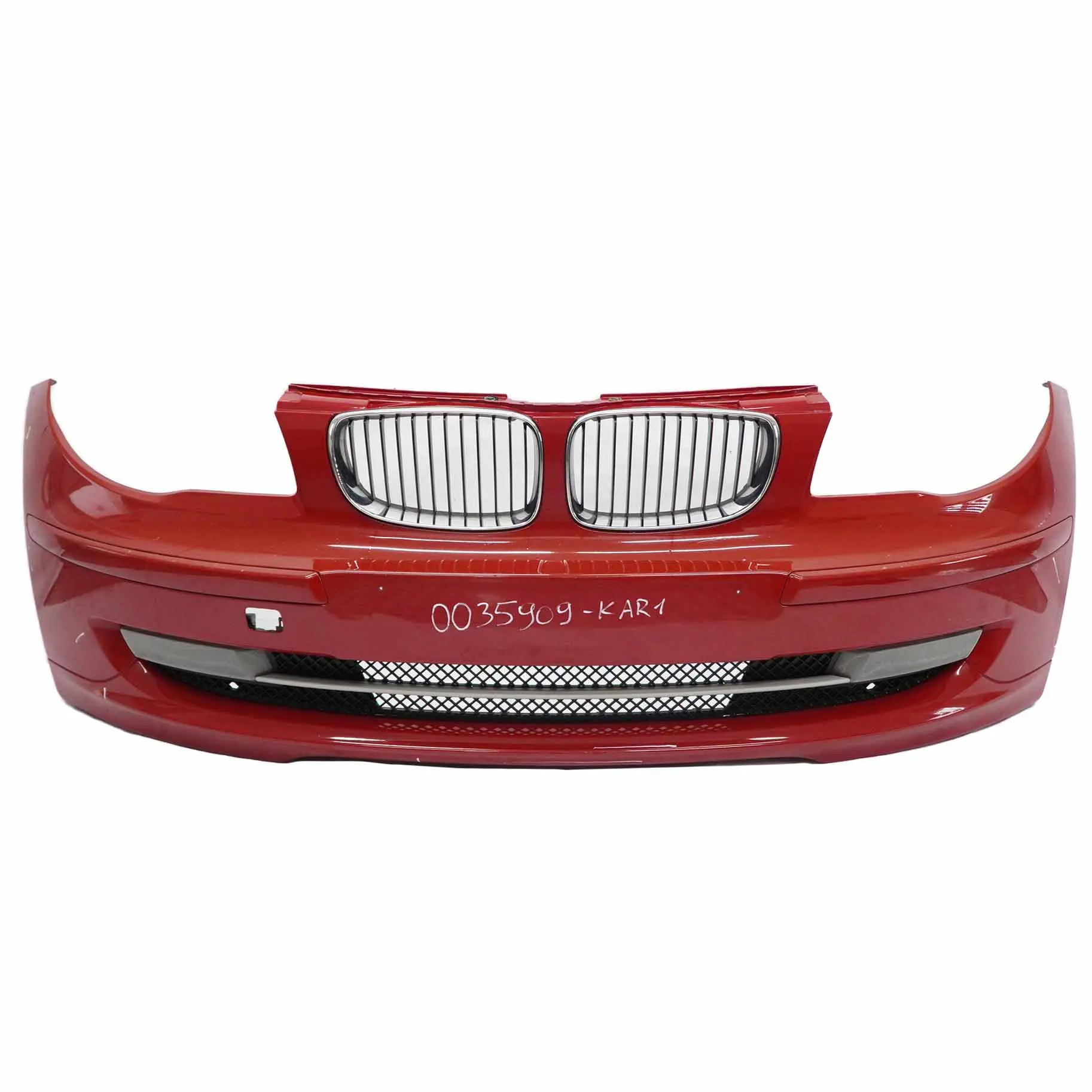 Front Bumper BMW E81 E87 LCI Complete Trim Panel Karmesinrot Crimson Red - A61