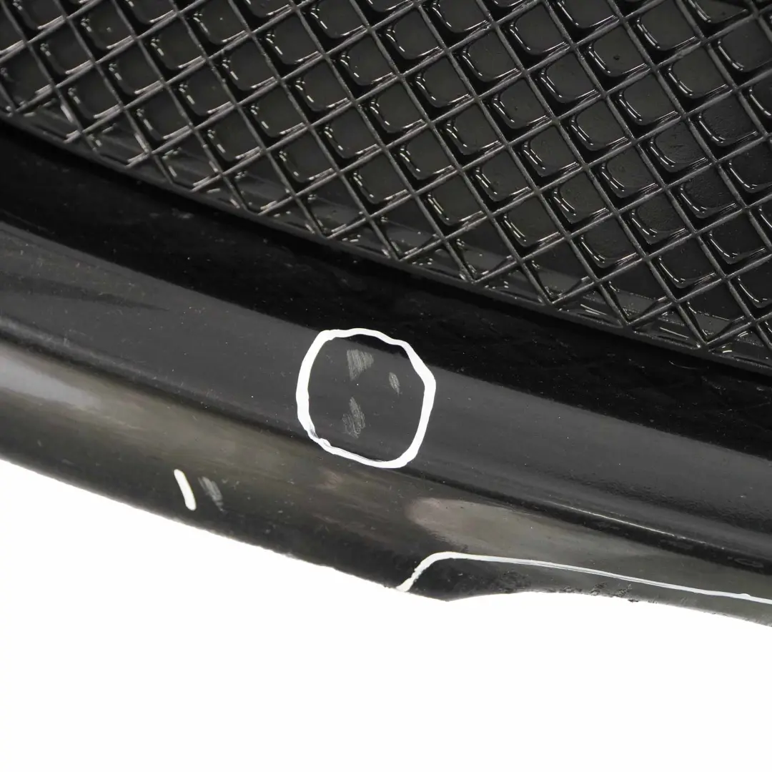 BMW E81 E87 LCI Complete Front Bumper Trim Panel Black Schwarz 2 - 668