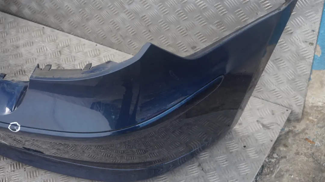 BMW 1 SERIES 1 E81 E87 LCI Trim Panel Bumper Rear Tiefseeblau Deep Sea Blue A76