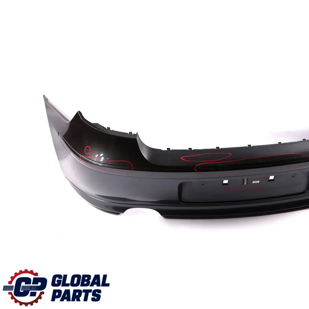 £BMW 1 Series 3 E81 E87 LCI Trim Panel Bumper Rear Sparkling Graphite Metallic