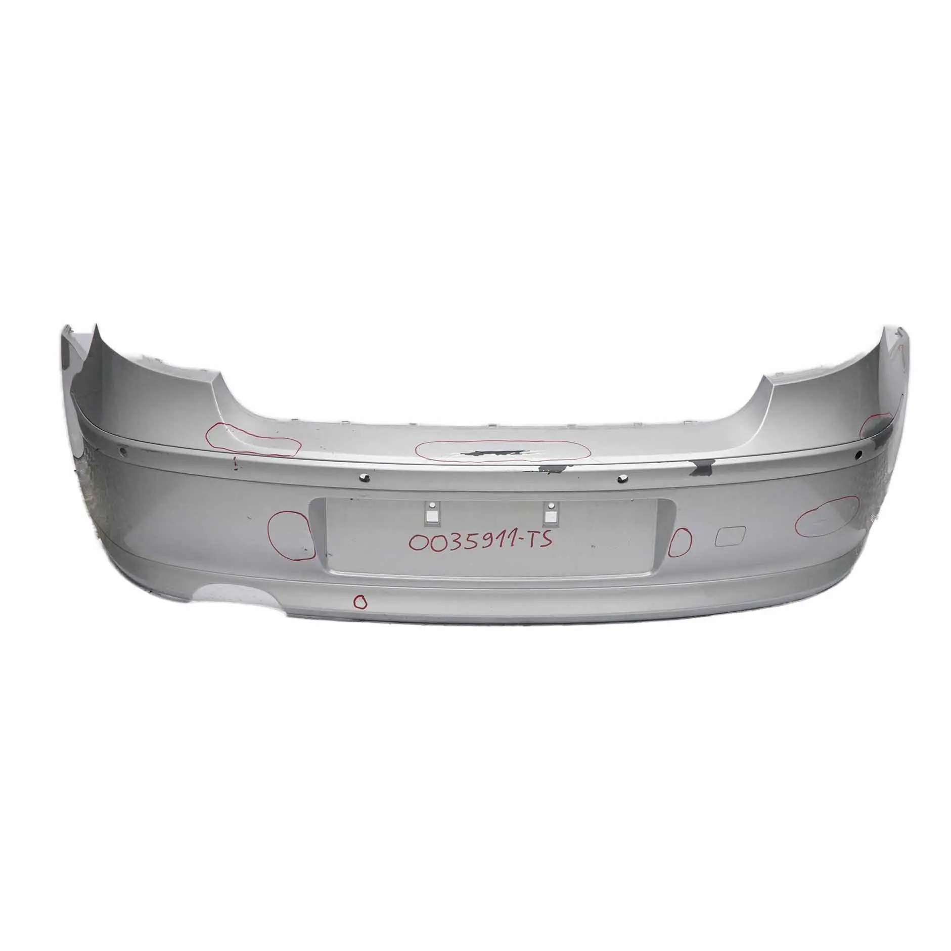 BMW E81 E87 LCI Rear Bumper Trim Panel Titansilber Silver - 354