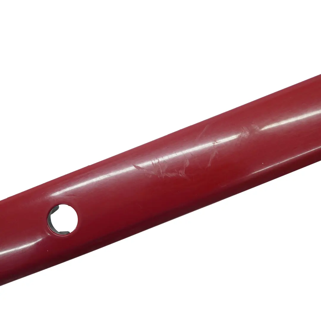 Banda parachoques traseroBMW E87 LCI Protector Panel PDC Karmesinrot Rojo A61