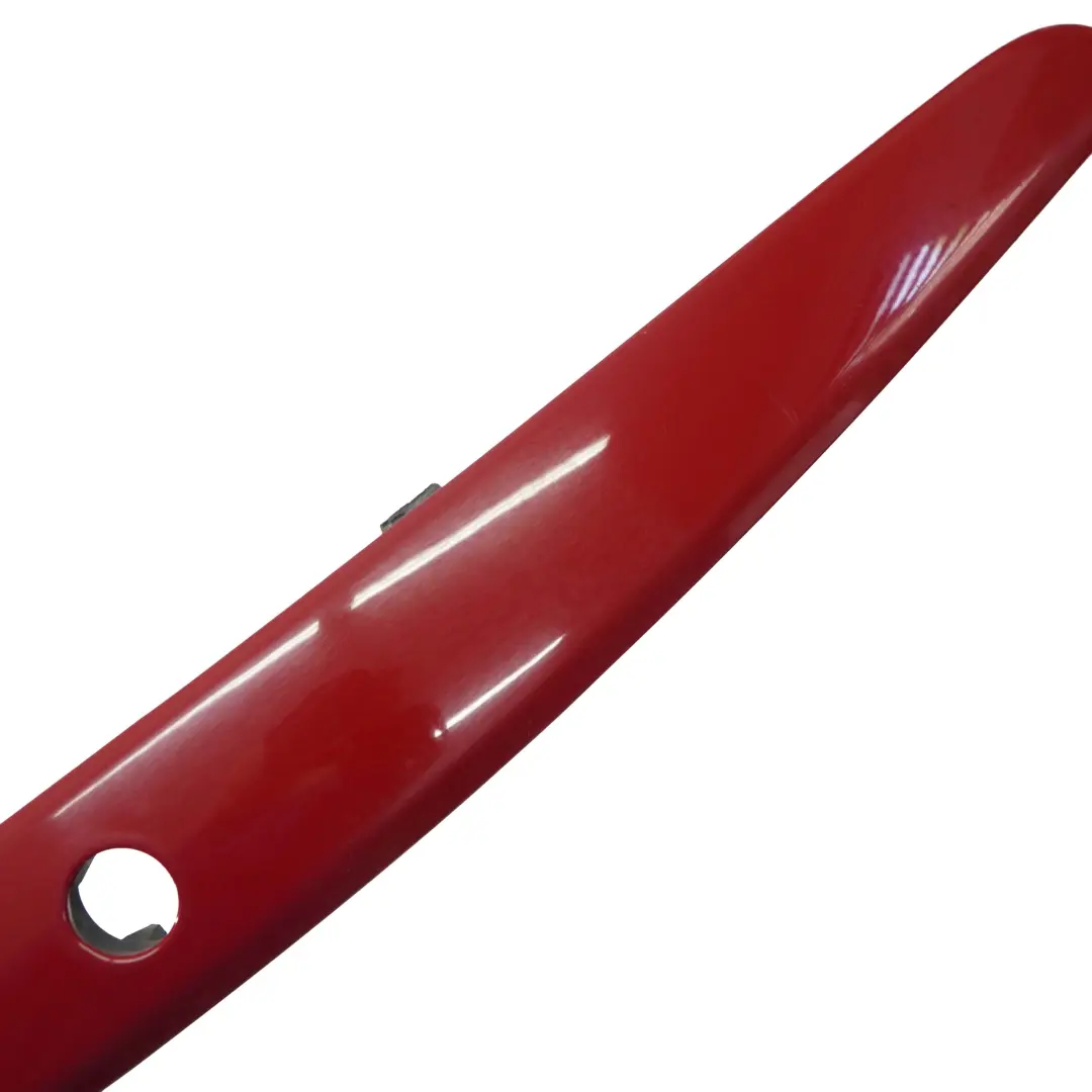 Banda parachoques traseroBMW E87 LCI Protector Panel PDC Karmesinrot Rojo A61