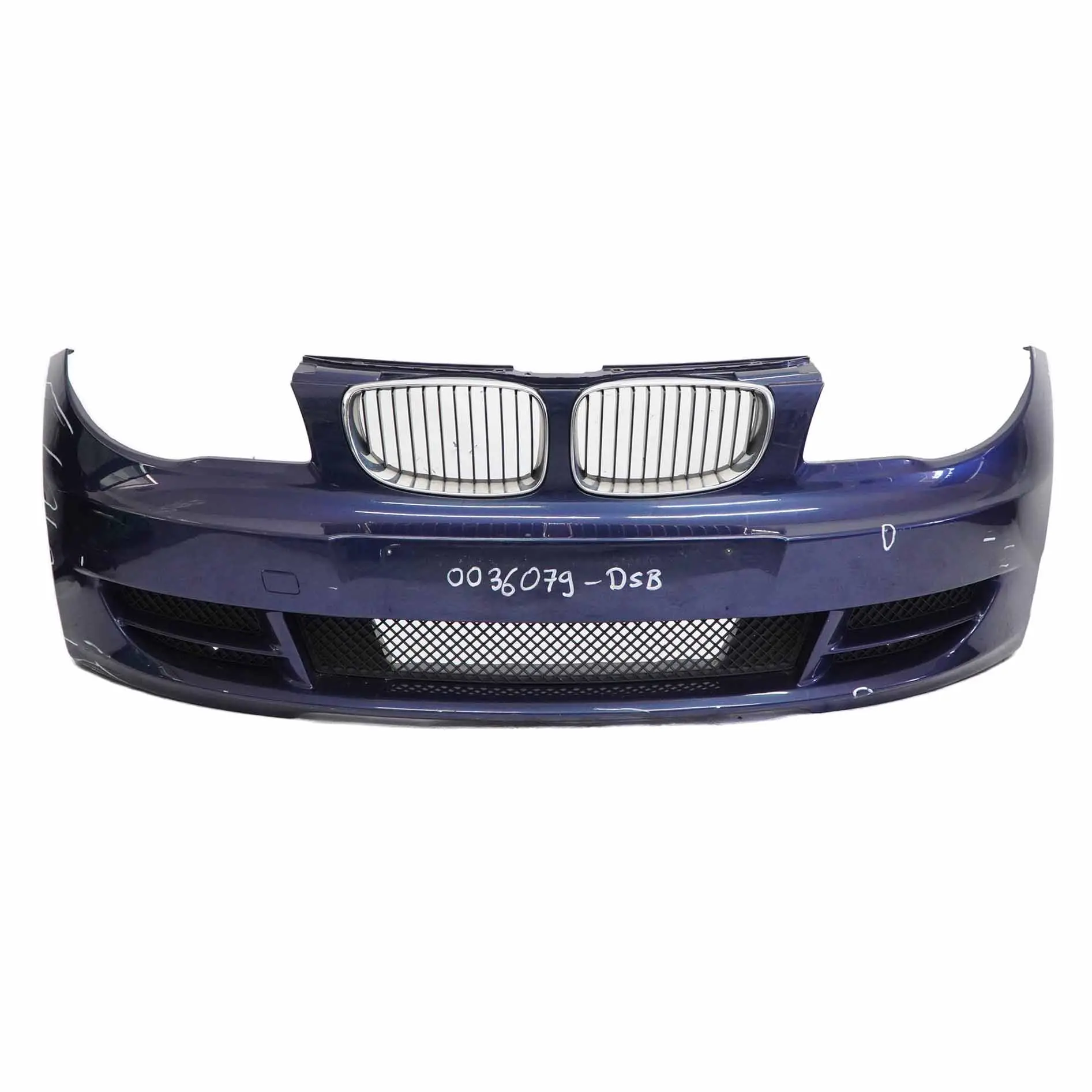 BMW E82 Bumper Front Trim Panel E88 Deep Sea Blue Metallic - A76