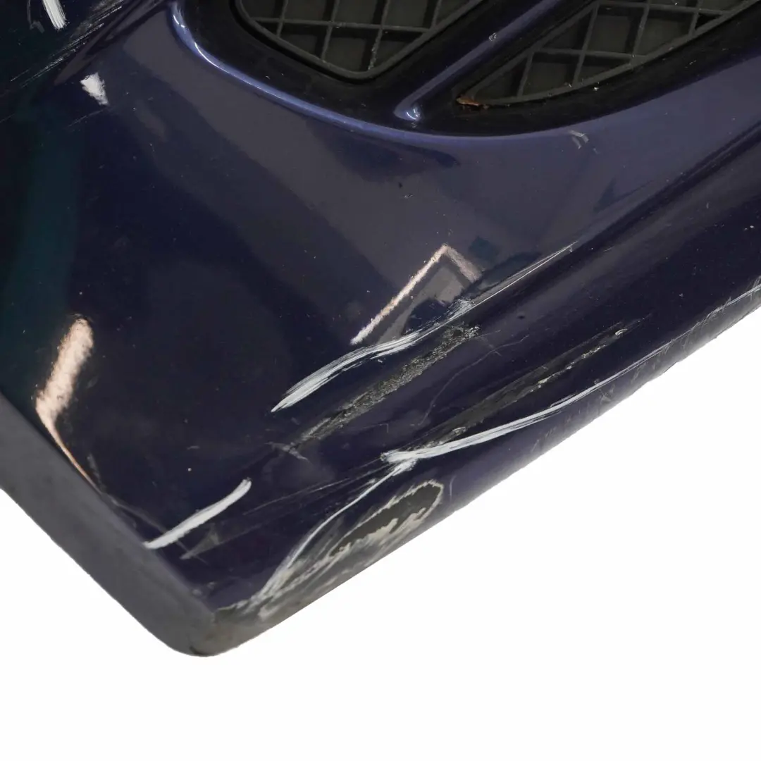 BMW E82 Bumper Front Trim Panel E88 Deep Sea Blue Metallic - A76