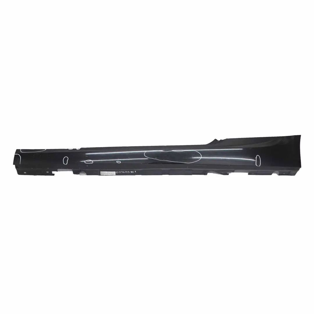 BMW E92 E93 Side Skirt M Sport Sill Strip Cover Left N/S Black Sapphire - 475