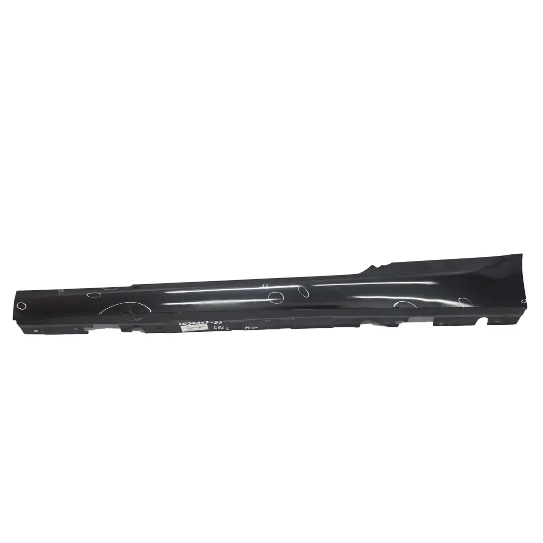 BMW 3 E92 E93 M Sport Sill Strip Side Skirt Left N/S Black Sapphire - 475