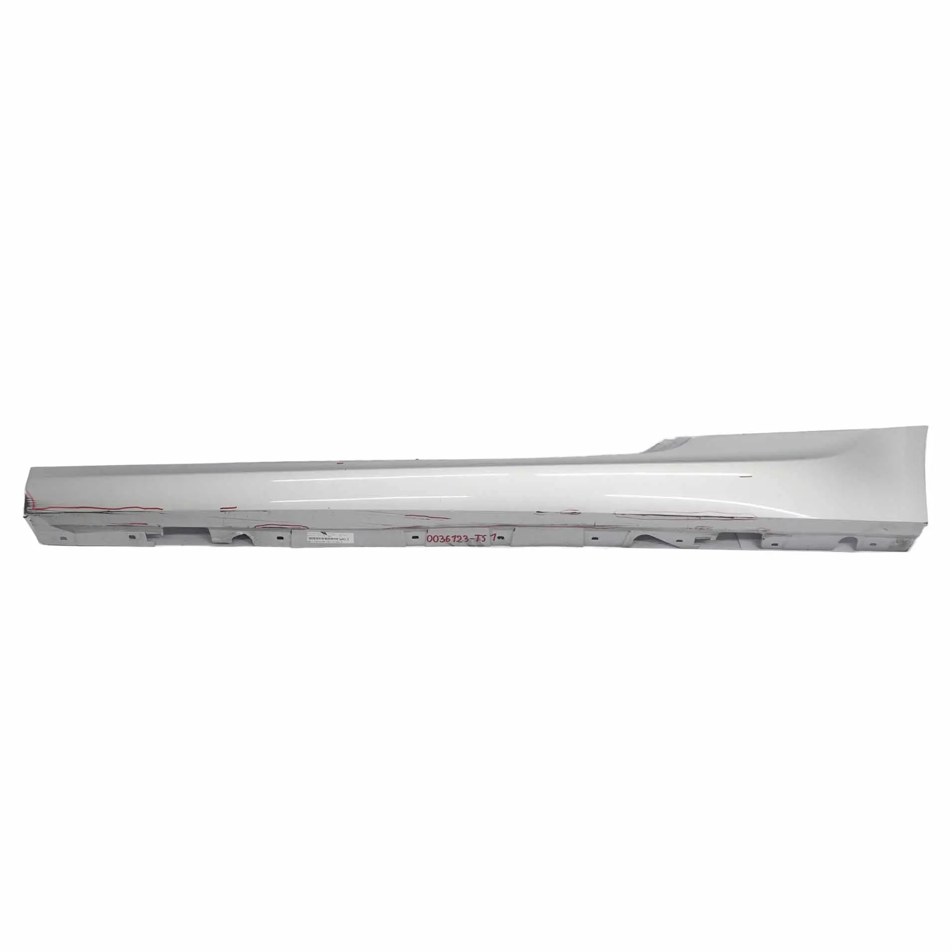 BMW E92 E93 M Sport Sill Strip Side Skirt Cover Left N/S Titansilber Silver 354