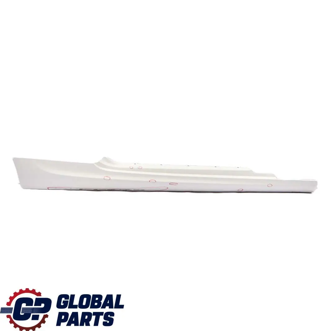 BMW E92 E93 M Sport Sill Strip Side Skirt Right O/S Alpinweiss Alpine White