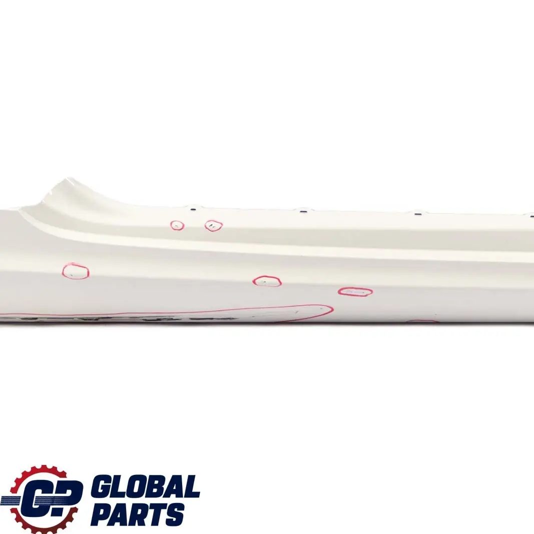 BMW E92 E93 M Sport Sill Strip Side Skirt Right O/S Alpinweiss Alpine White