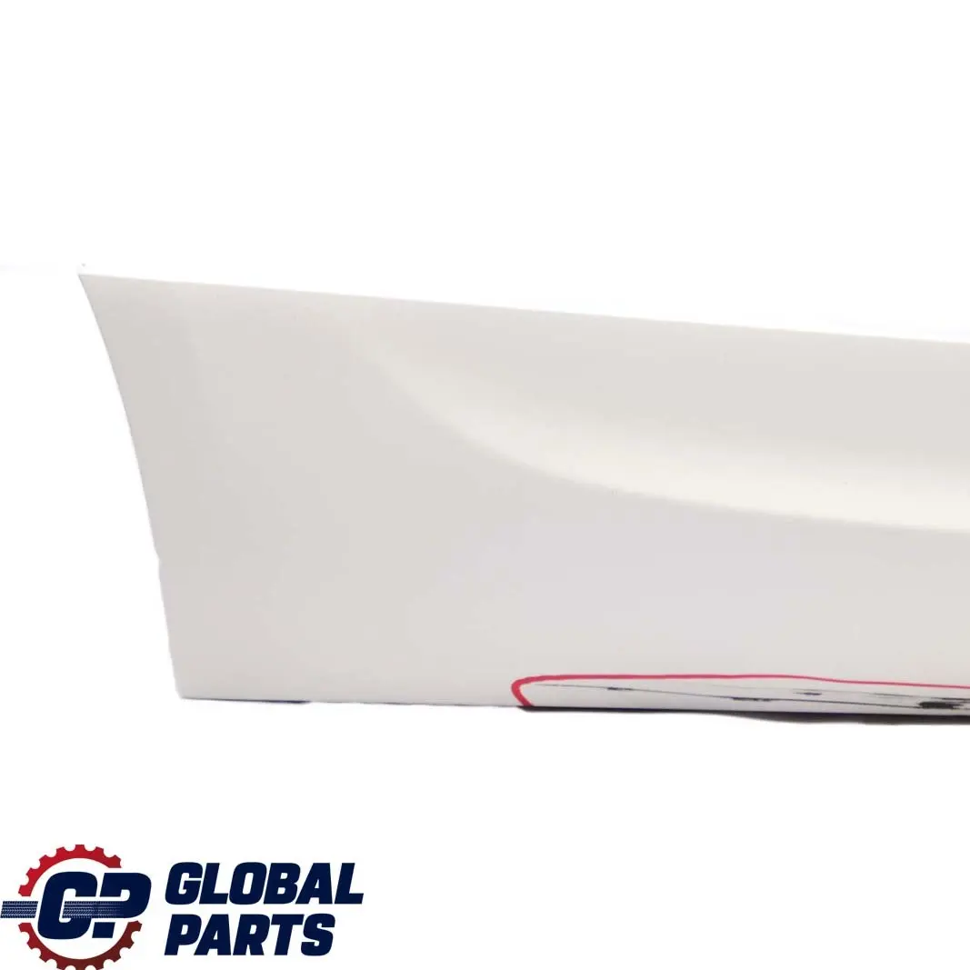 BMW E92 E93 M Sport Sill Strip Side Skirt Right O/S Alpinweiss Alpine White