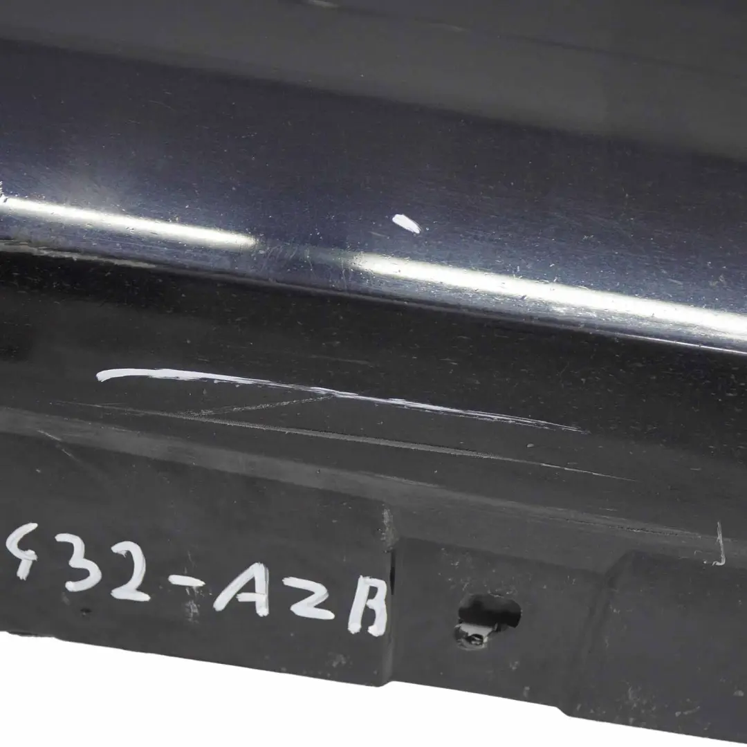 BMW E92 E93 Faldón Lateral M Sport Sill Strip Derecho Negro Azurita - S34