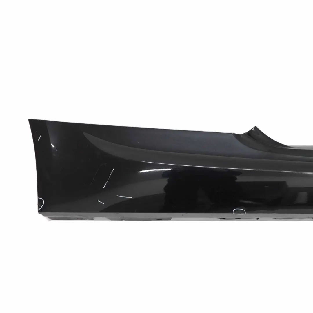 BMW E92 E93 Faldon Lateral M Sport Sill Strip Derecho Negro Zafiro - 475