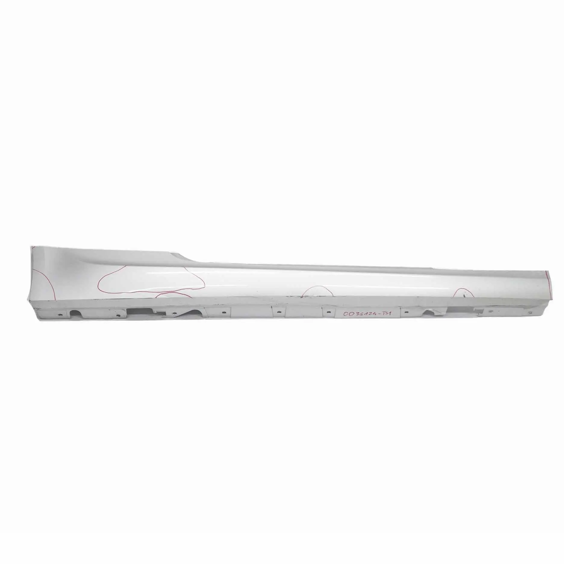 Side Skirt BMW E92 E93 M Sport Sill Strip Cover Right O/S Titansilber - 354