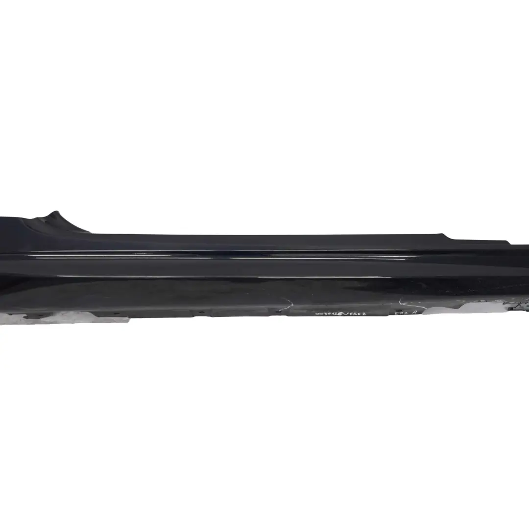 BMW E92 M3 Sill Strip Faldon Lateral Derecho Jerezschwarz Jerez Negro - A73