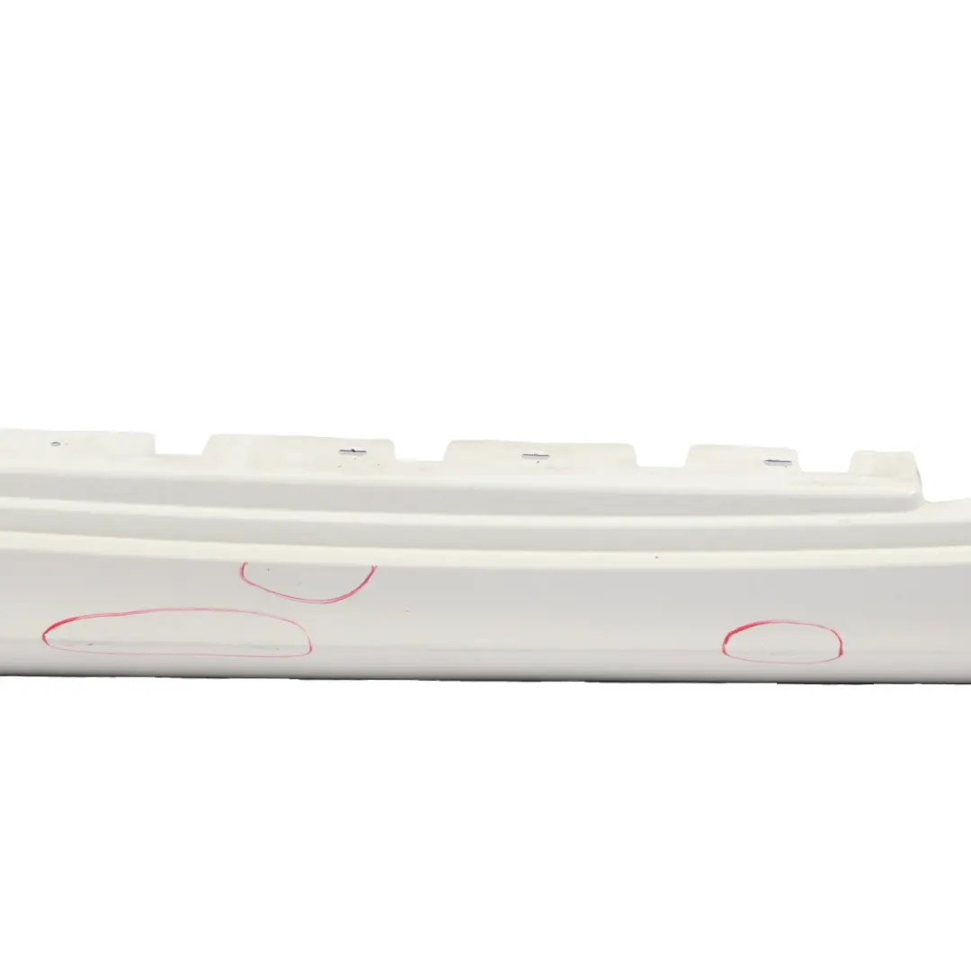 BMW E81 E82 E88 Sill Strip Side Skirt Right O/S Alpinweiss White 3 - 300