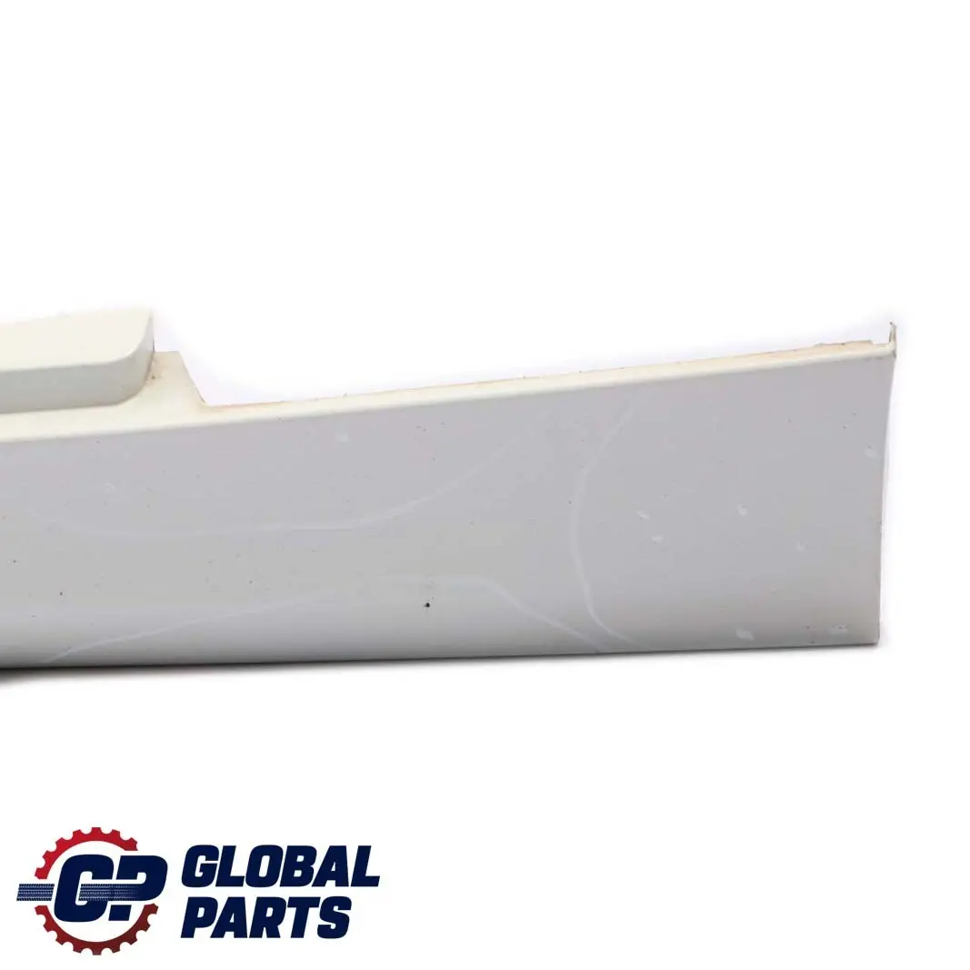 BMW E81 E82 E88 Sill Strip Side Skirt Right O/S Alpinweiss Alpin White