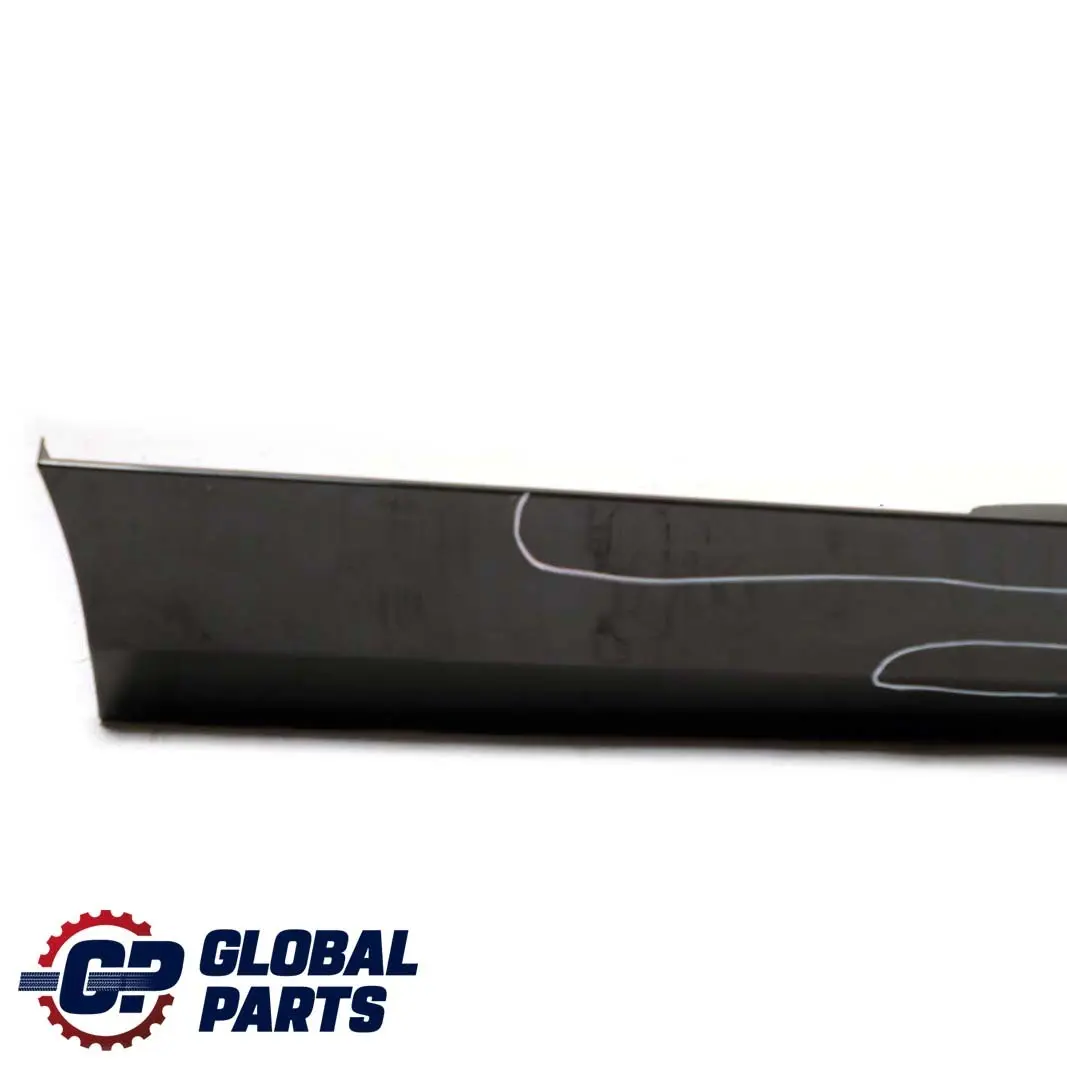 BMW E81 E82 E88 Sill Strip Side Skirt Right O/S Black Sapphire Metallic