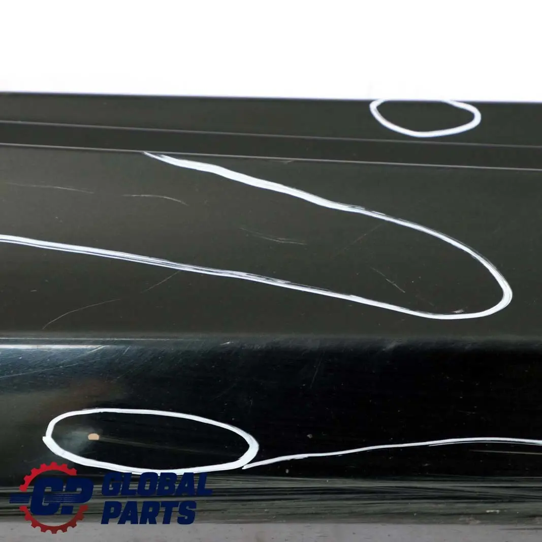 BMW E81 E82 E88 Sill Strip Side Skirt Right O/S Black Sapphire Metallic