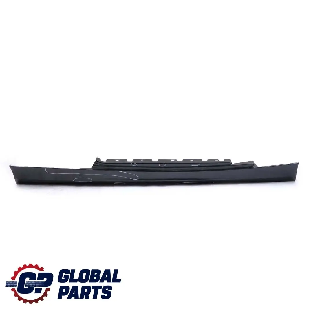 BMW E81 E82 E88 Sill Strip Side Skirt Right O/S Black Sapphire Metallic