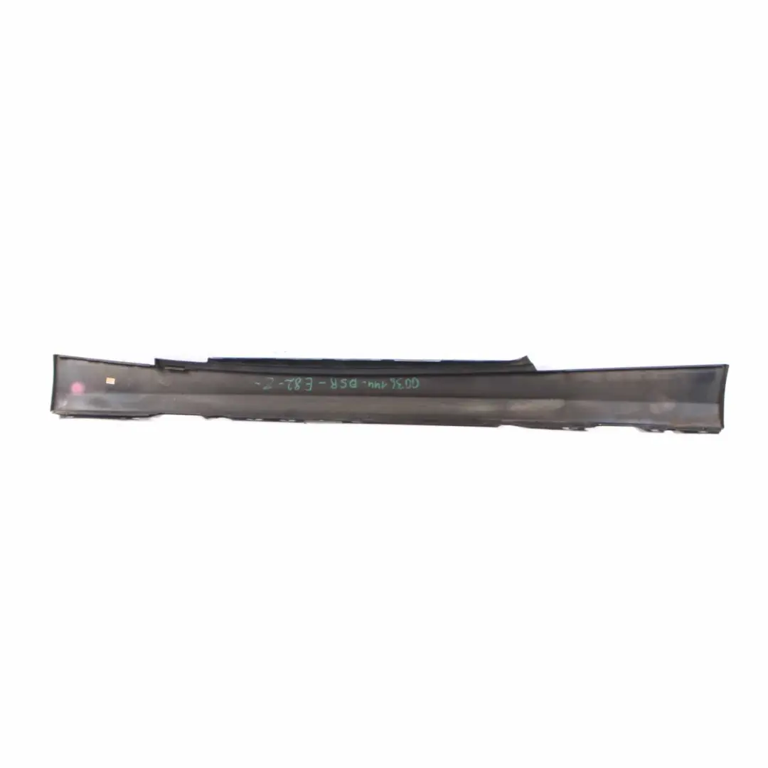 Side Skirt BMW E81 E82 E88 Sill Strip Right O/S Tiefseeblau Deep Sea Blue A76