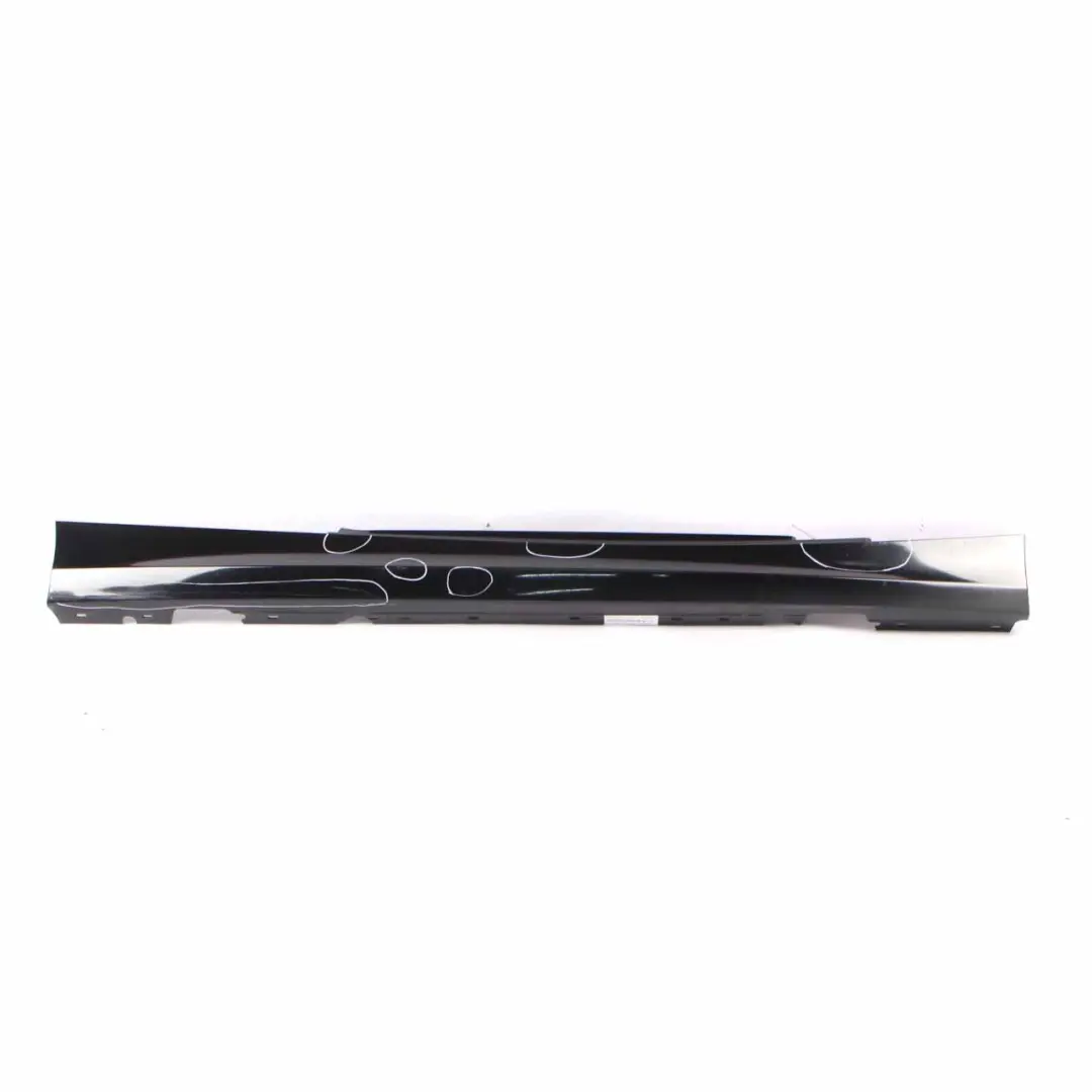 BMW E81 E82 E88 Sill Strip Side Skirt Right O/S Schwarz 2 Black - 668