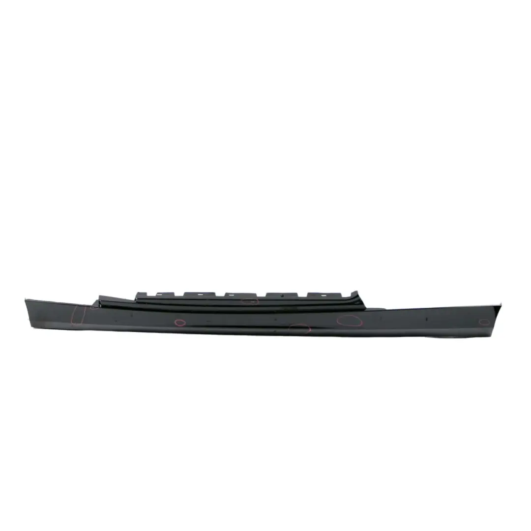 BMW E81 Side Skirt Sill Strip Right O/S E82 E88 Schwarz 2 Black - 668