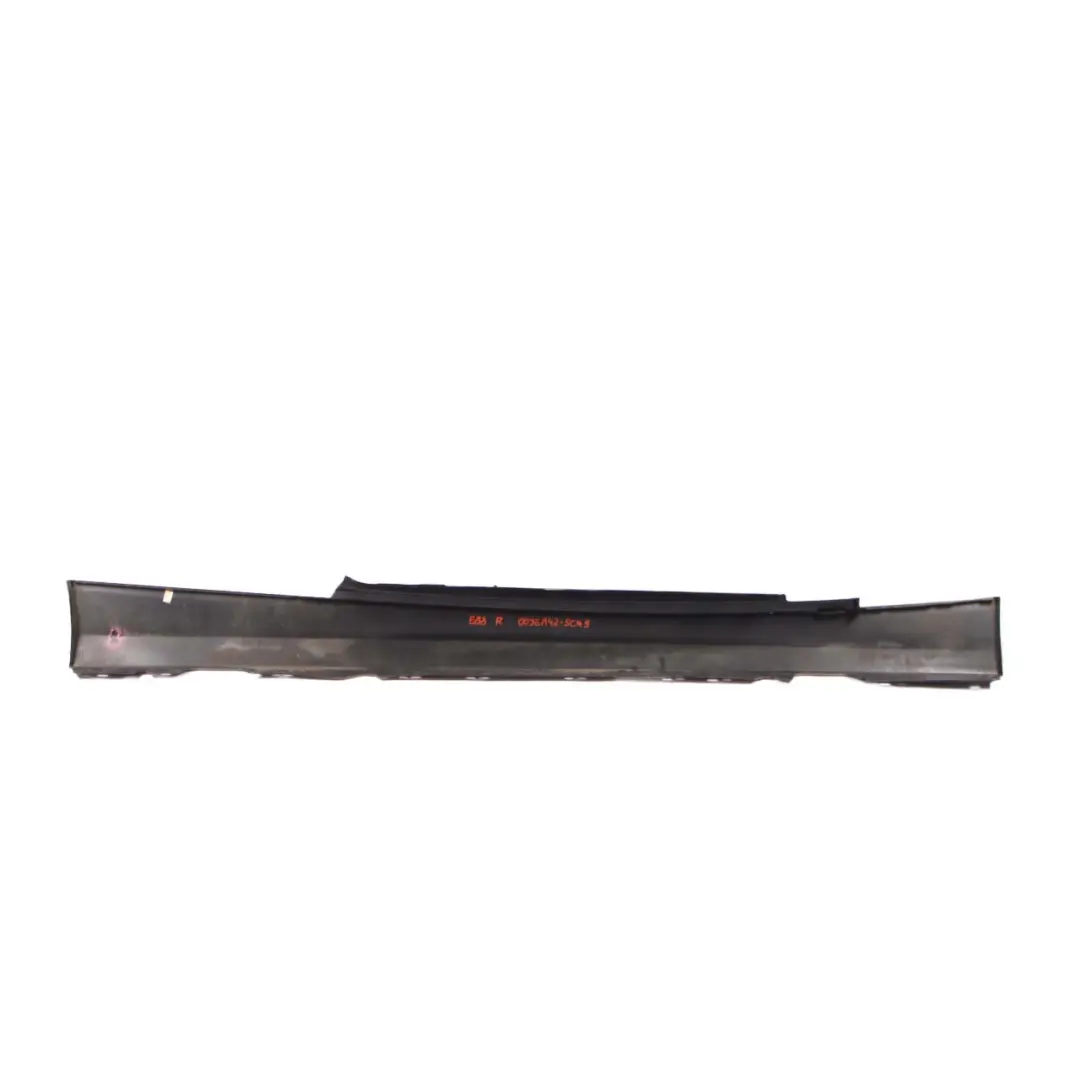 BMW E81 Side Skirt Sill Strip Right O/S E82 E88 Schwarz 2 Black - 668