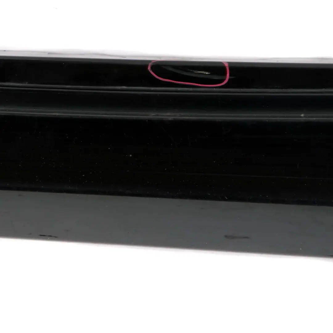 BMW E81 Side Skirt Sill Strip Right O/S E82 E88 Schwarz 2 Black - 668