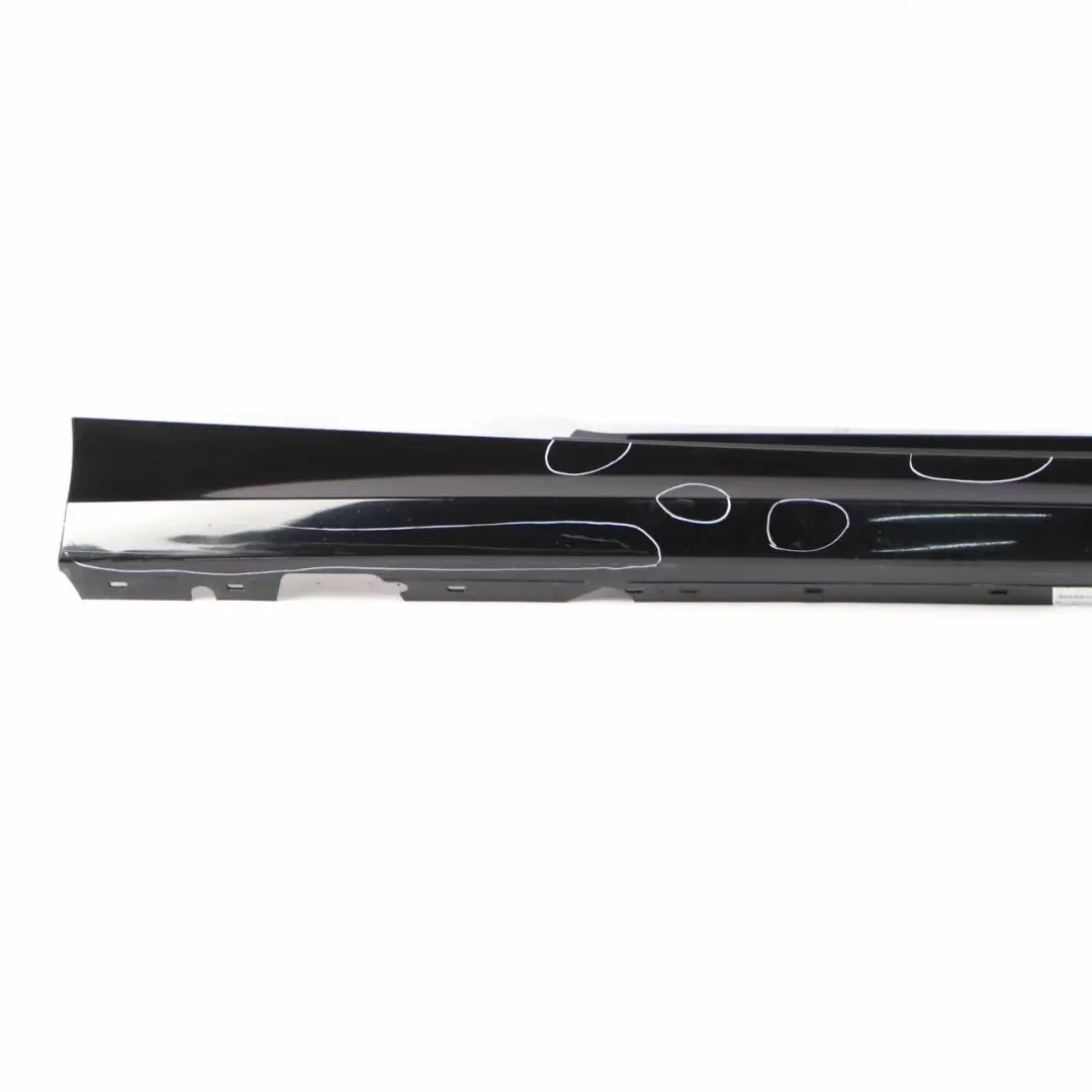 BMW E81 E82 E88 Sill Strip Side Skirt Right O/S Schwarz 2 Black - 668