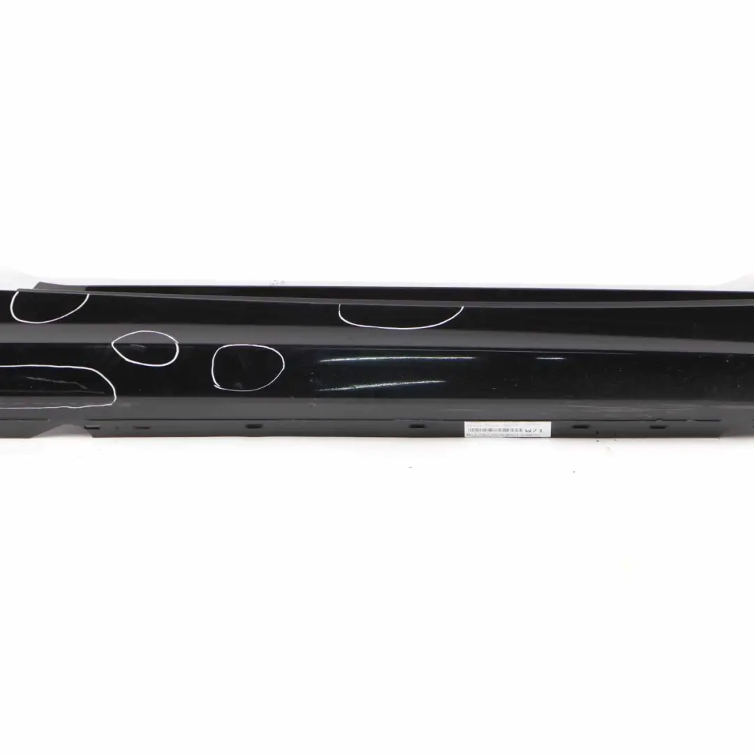 BMW E81 E82 E88 Sill Strip Side Skirt Right O/S Schwarz 2 Black - 668