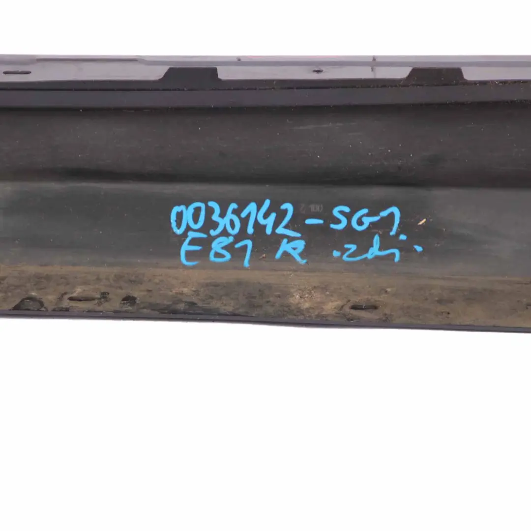 BMW E81 E82 Side Skirt Sill Strip Right O/S Sparkling Graphite Metallic - A22