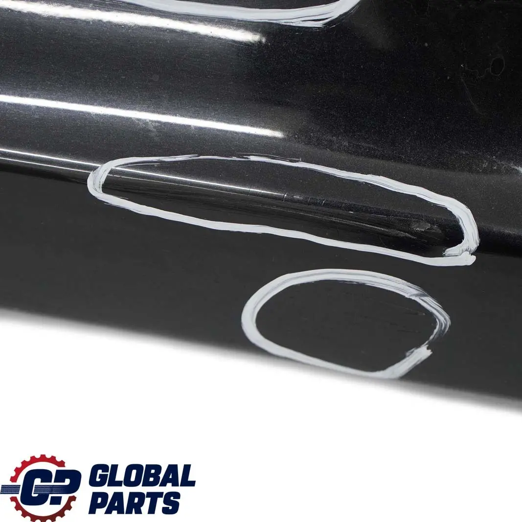 BMW E81 E82 E88 3 Sill Strip Side Skirt Left Black Sapphire Metallic