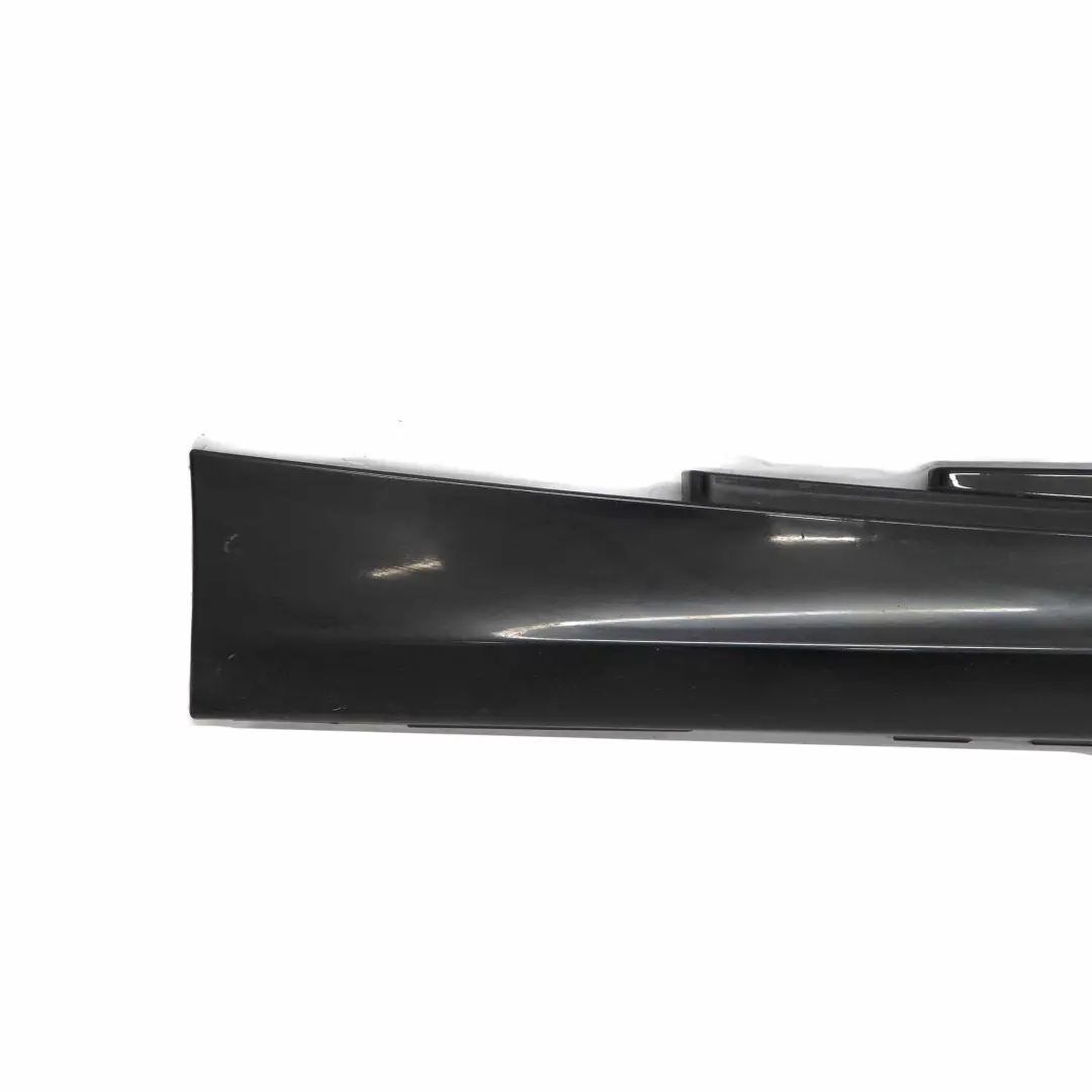 BMW E81 E82 E88 Sill Strip Side Skirt Left N/S Black Sapphire Metallic - 475