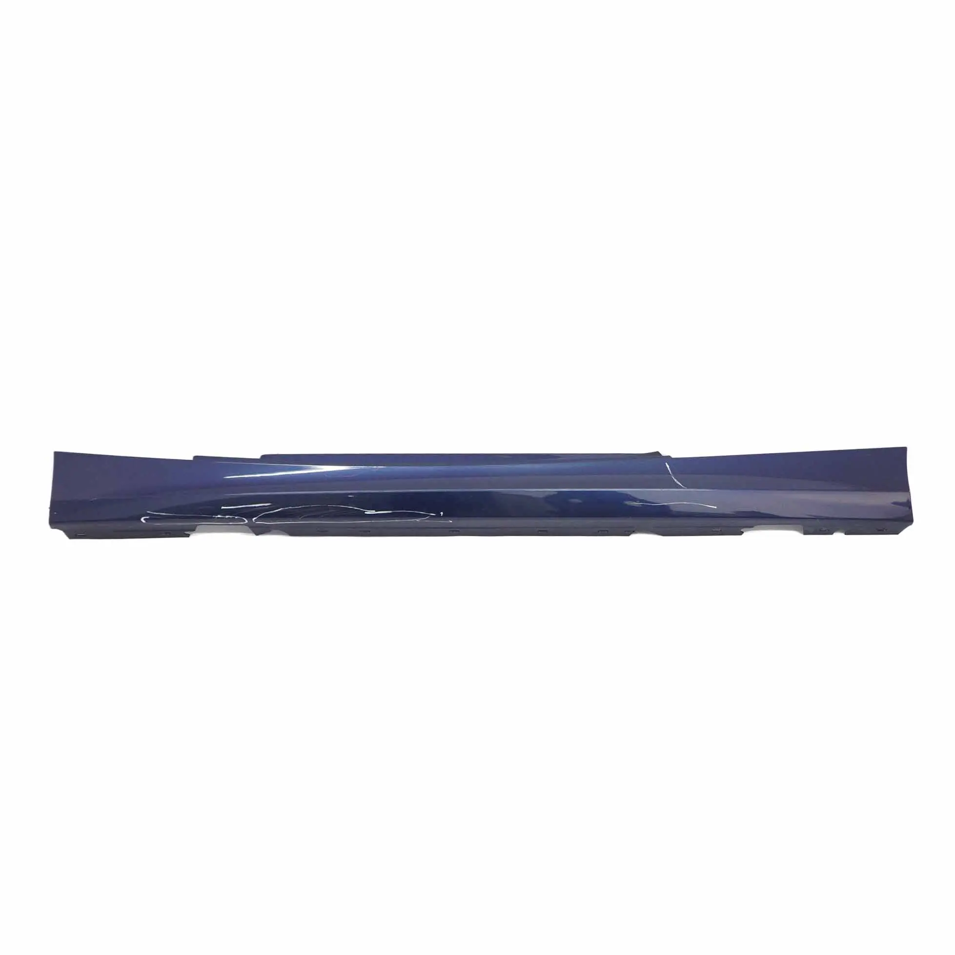 Side Skirt BMW E81 E82 E88 Sill Strip Left N/S Tiefseeblau Deep Sea Blue - A76