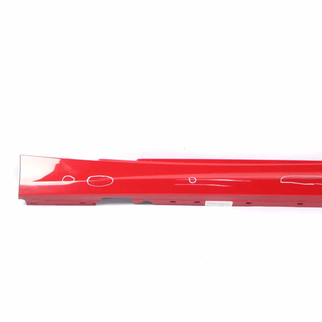 BMW E81 Side Skirt  Sill Strip Left N/S E82 E88 Karmesinrot Crimson Red - A61